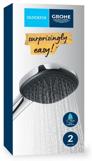 GROHE 2639710E - Para de duș VITALIO COMFORT 110, diametru 110 mm, crom lucios