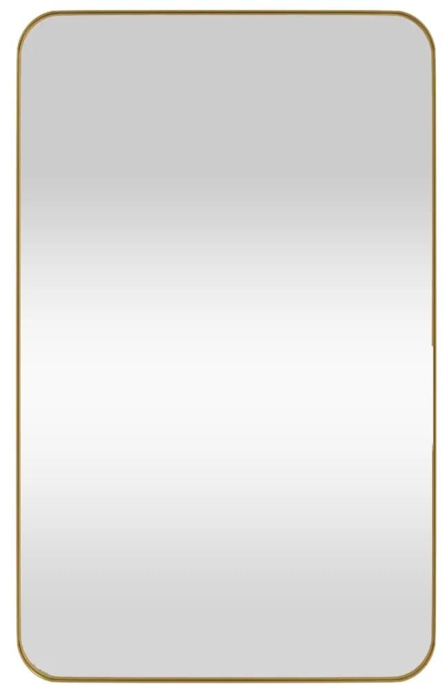 Oglinda de perete, auriu, 50x80 cm, dreptunghiulara 1, Auriu, 50 x 80 cm
