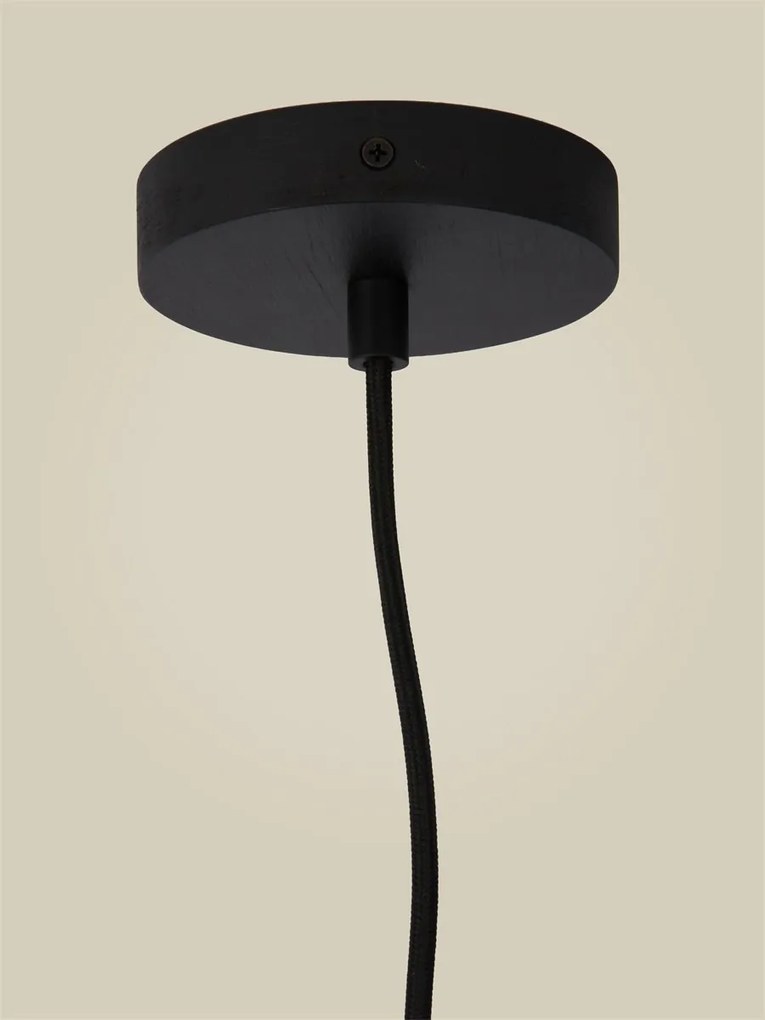 Pendul cu Spot din bambus negru Java