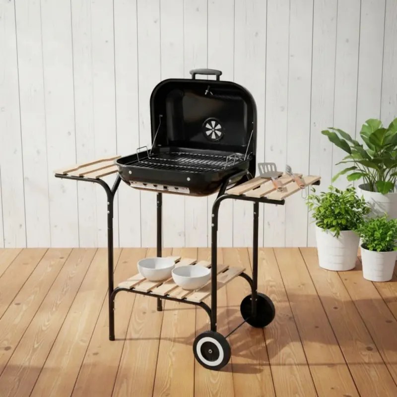 Friteuza cu aer cald Royalty Line RL-AF3.1, 1400W, 3 L, 5 portii, Negru