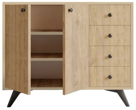 Dulap WAGA 82x100 cm maro