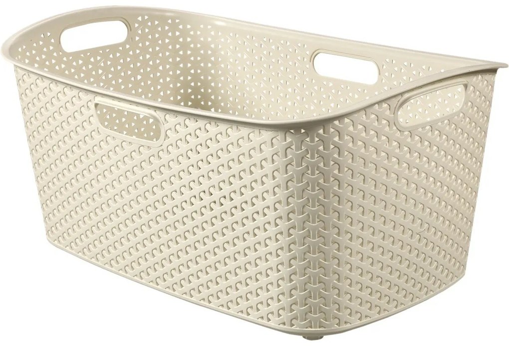 Coș de rufe curate Curver MY STYLE 47 l,  bej