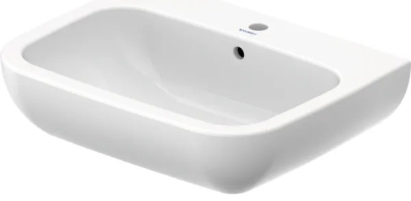Duravit 23106500002 - Lavoar suspendat D-CODE 65x50 cm, ceramică/alb lucios
