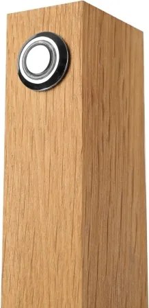 Lampă LED de birou VERDE LED/10W/230V 3000K stejar/negru