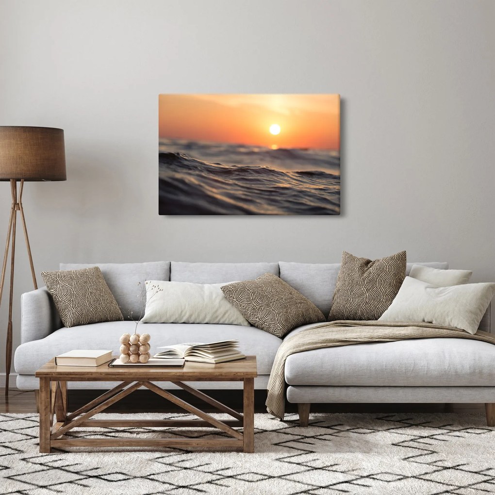 Tablou cu suprafața apei (90x60 cm)