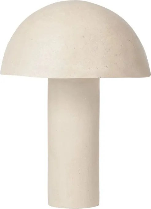 Veioza/Lampa de masa din ciment FALLOW bej