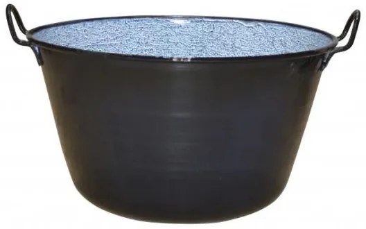 Ceaun emailat, caldare cu manere, 100 L, Perfect Home