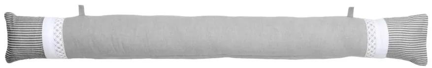 Perna usa gri alb bumbac Angele Gris 10x90 cm