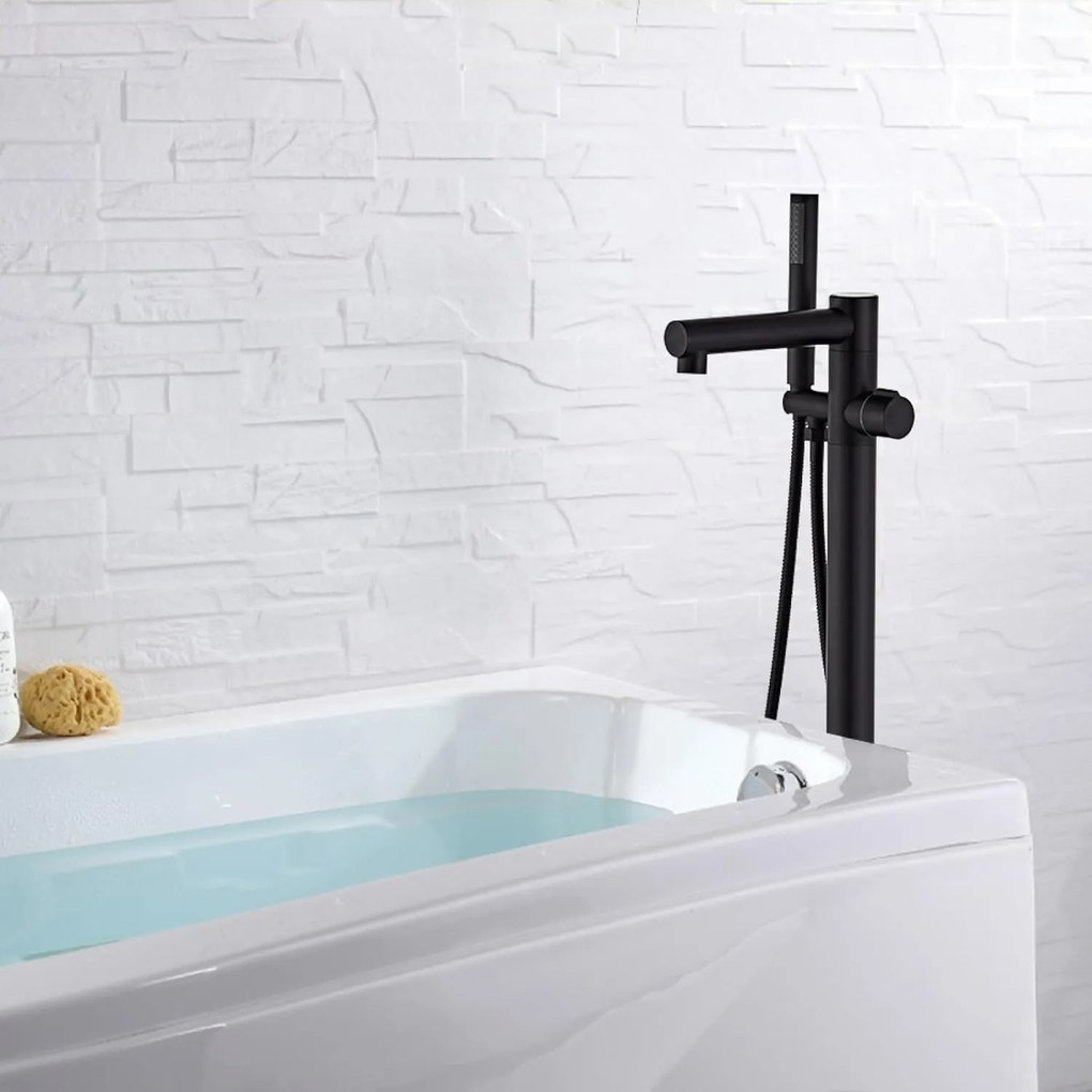 Baterie de Podea Negru – Design minimalist și durabil pentru un aspect contemporan.
