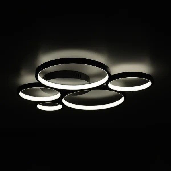 BRILAGI - Plafonieră LED ECHO LED/60W/230V 4000K 50x57 cm neagră