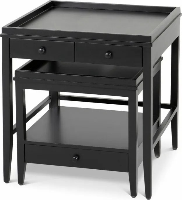 Set de 2 masute laterale design LUX Bleeker 103210 HZ