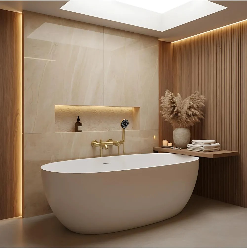 Baterie de cada Rea FOSTER auriu periat