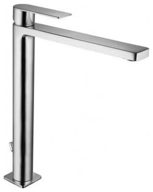 Paffoni - Baterie pentru lavoar TANGO cu ventil pop-up, inox