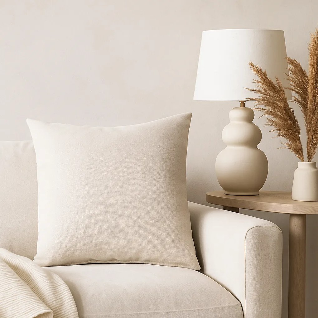 Perna Decorativa, Bej,  45x45 cm