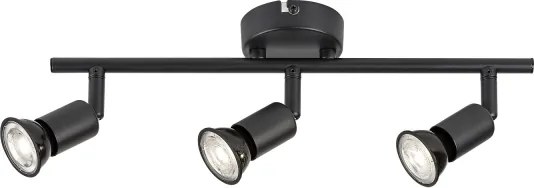 Rabalux 73147 - Spot NORTON 3xGU10/25W/230V negru