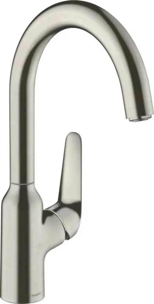 Baterie bucatarie monocomanda crom periat Hansgrohe Focus M42 220 cu 1 jet