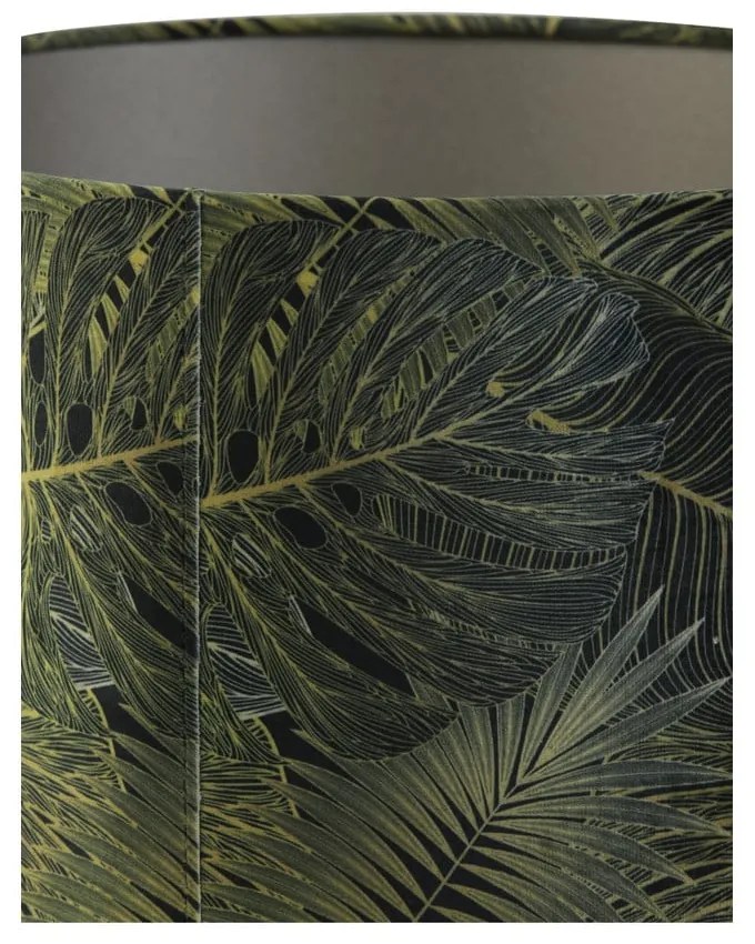 Abajur verde închis ø 40 cm Amazone – Light &amp; Living