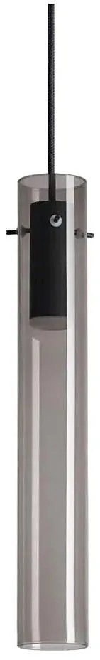 Lustră LED pe cablu Ideal Lux FLAM LED/10W/230V d. 6 cm CRI 90 gri