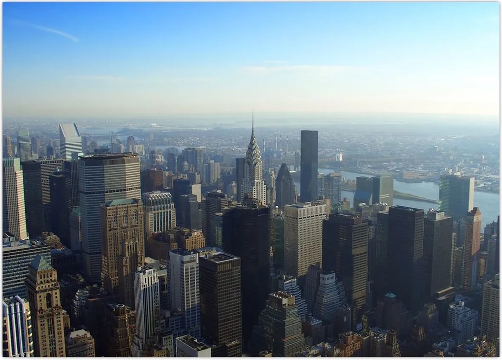 Tablou - Manhattan de zi (70x50 cm)