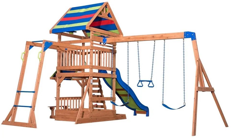 Loc de joacă copii cu leagăne și tobogan Northbrook