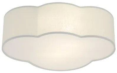 Brilagi - Plafonieră pentru copii NIMBUS MINI 2xE27/15W/230V 31x43 cm gri