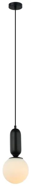 ITALUX PND-02340-1S-BK - Lustră pe cablu ALDEVA 1xE27/40W/230V negru
