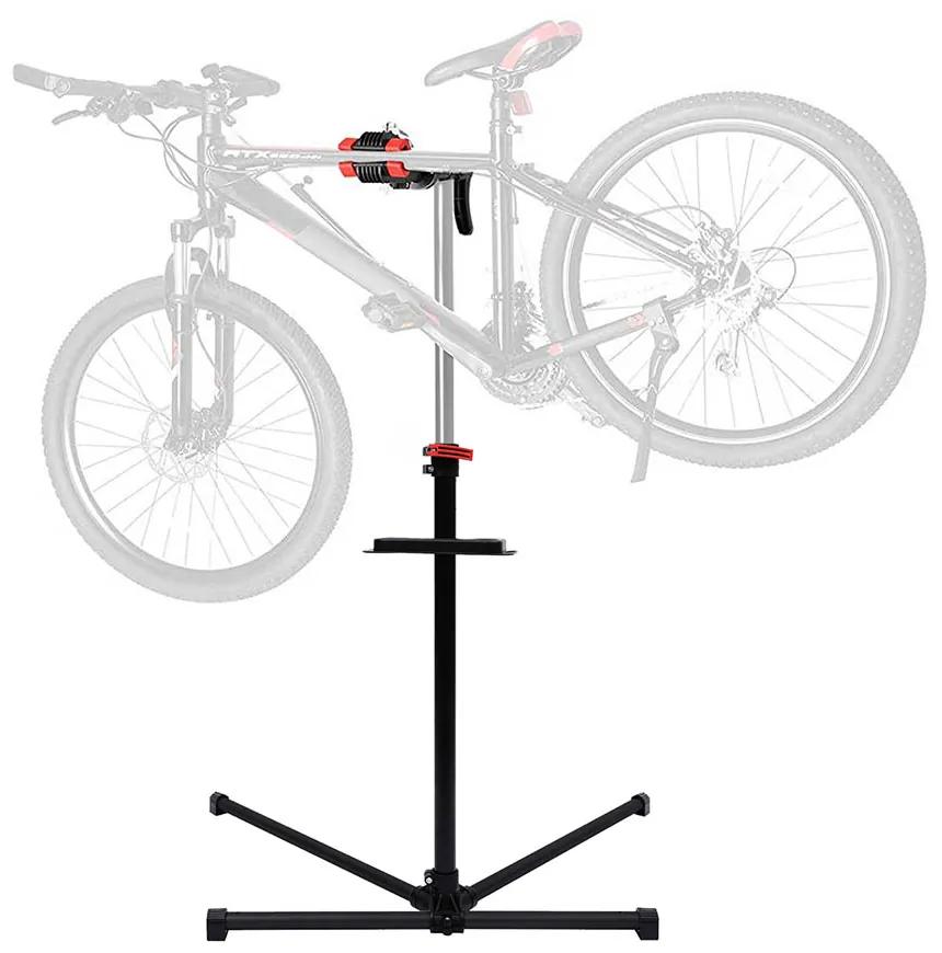 Stand pentru reparatii biciclete cu suport pentru scule cadou