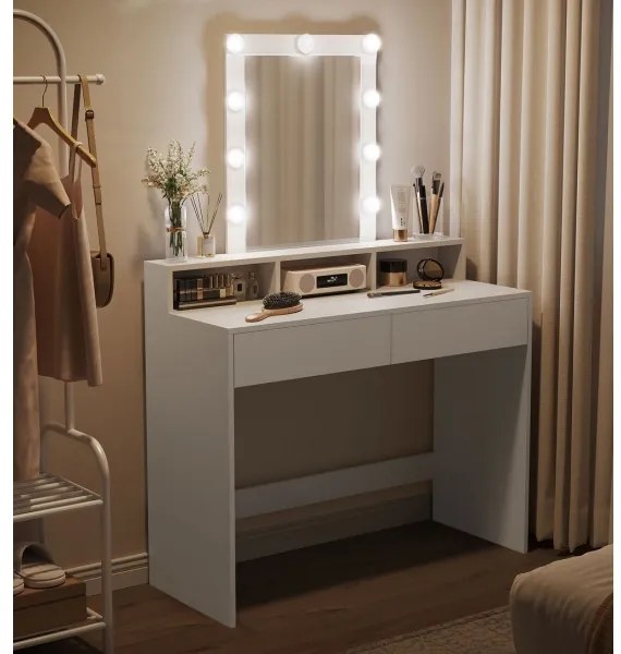 Masă de toaletă LADA, albă