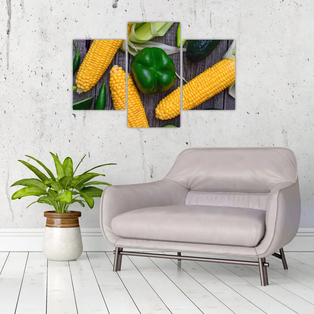 Tablou - legume (90x60 cm)