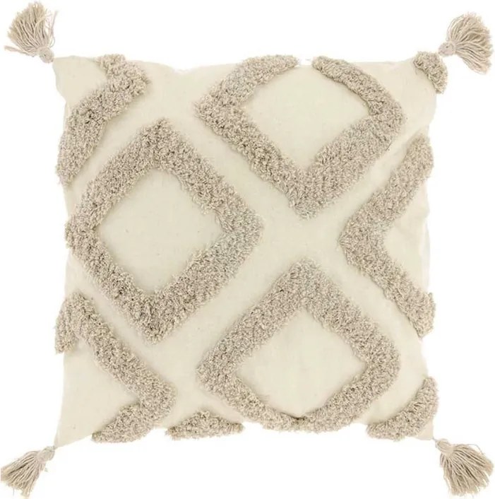 Perna decorativa CRUZ 45x45 cm, gri