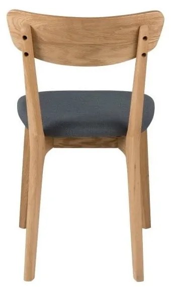 Scaune de dining gri/în culoare naturală 2 buc. tapițate Taxi – Actona