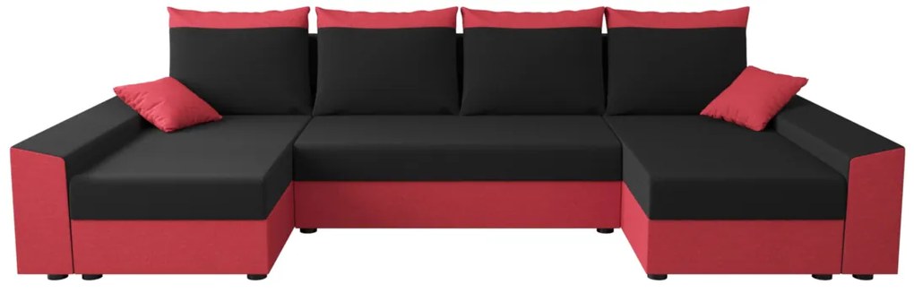 Supermobel Canapea extensibilă în formă de U PAUL N, 311x90x125, sawana 14/sawana 13