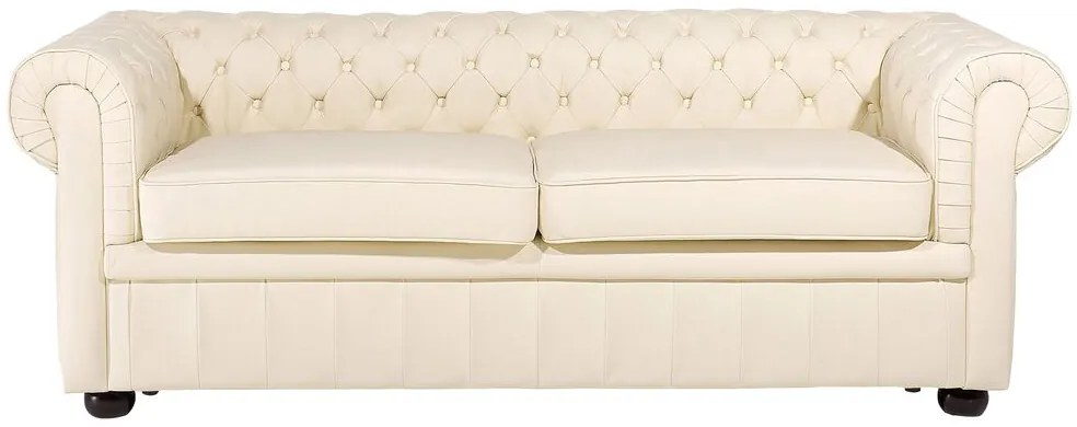 Set de ședere CHICHESTER (piele) (bej) (pentru 4 persoane). 1019056