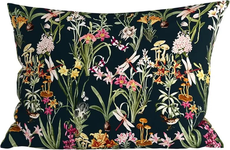 Fata de perna din microfibra MYSTIC GARDEN 50x70 cm, verde inchis