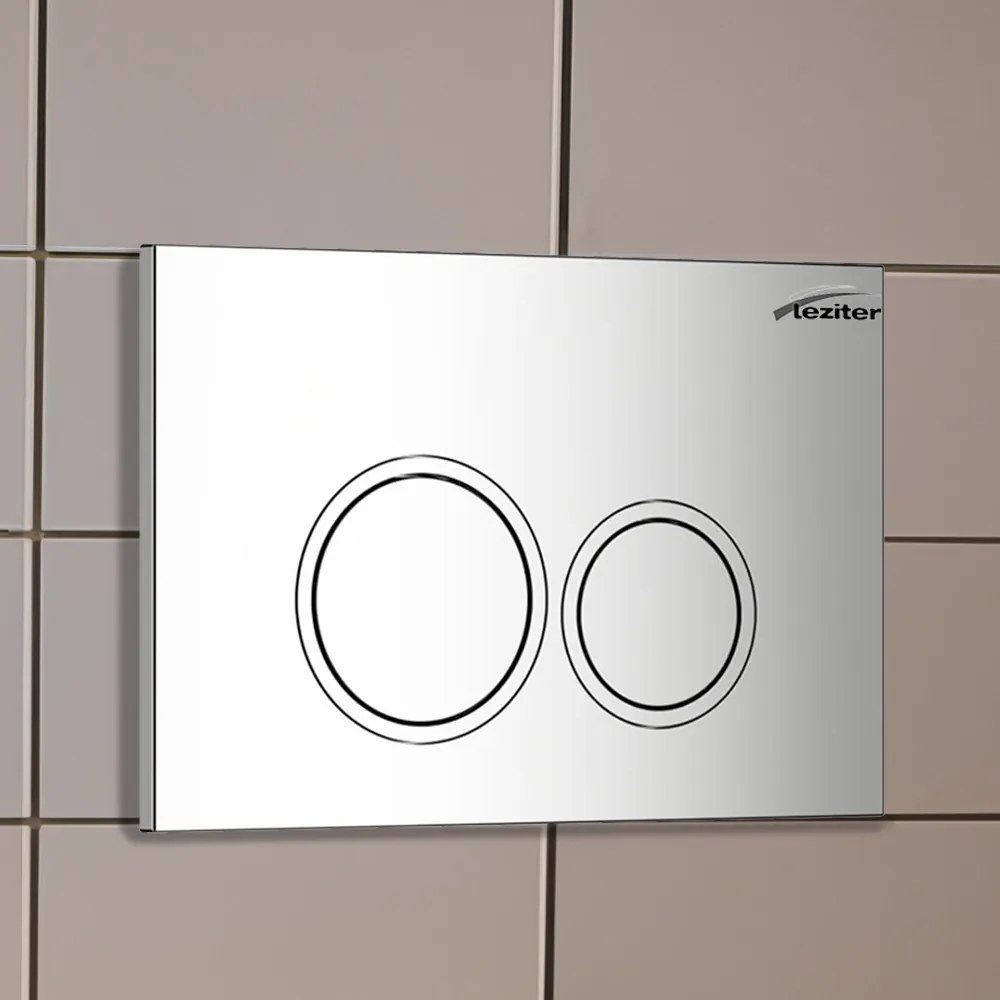 Clapă de acționare pentru toaletă cromată Roya 082