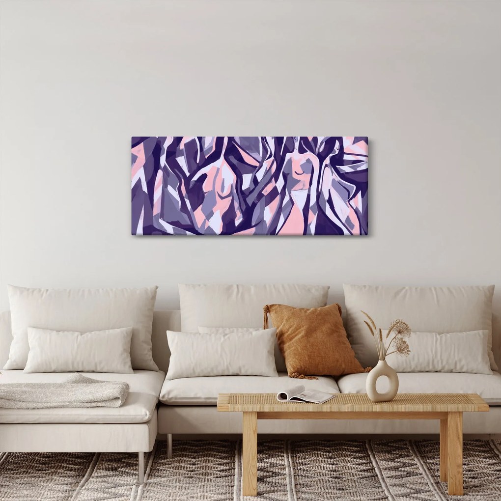 Tablou - Abstract, femei (120x50 cm)