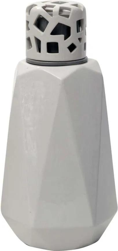 Vază decorativă Alyssa, 32x15.5x14 cm, ceramica, alb