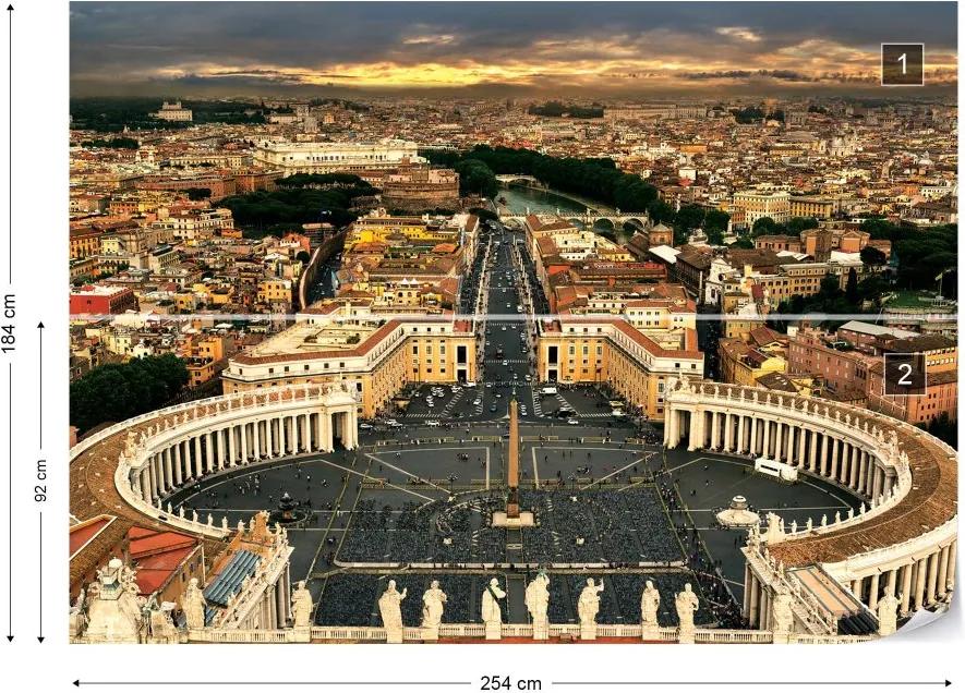 Fototapet GLIX - Vatican + adeziv GRATUIT Tapet nețesute - 254x184 cm