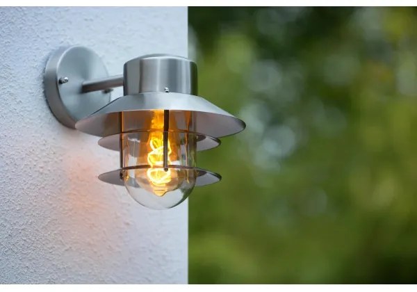 Lucide 11874/01/12 - Aplică perete exterior ZICO 1xE27/60W/230V IP44