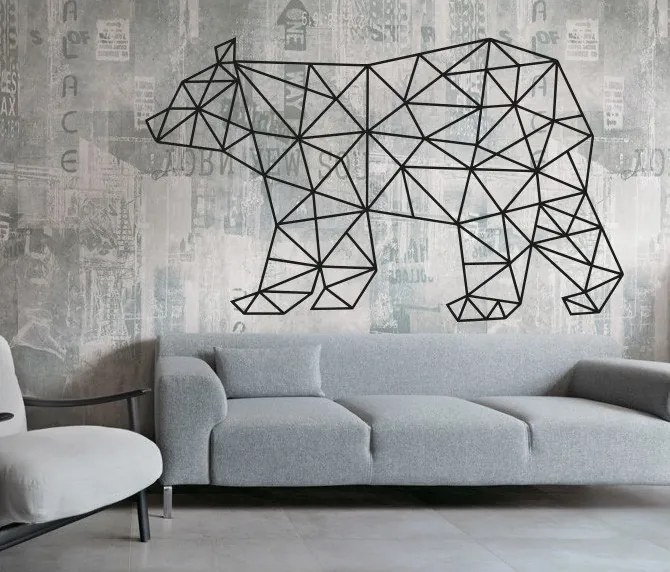SENTOP | SENTOP Imagine sculptată pe peretele unui urs negru