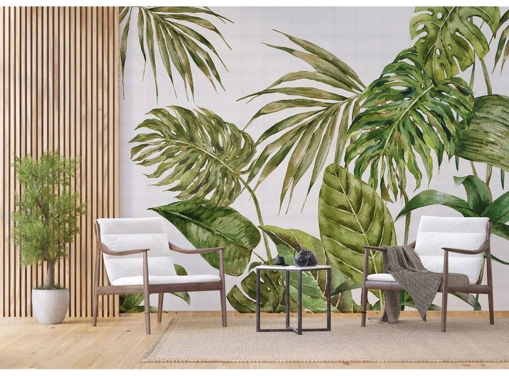 Fototapetă XXL Fern 360 x 254 cm, 4 părți