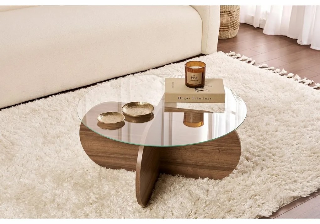 Măsuță de cafea Aeris Walnut