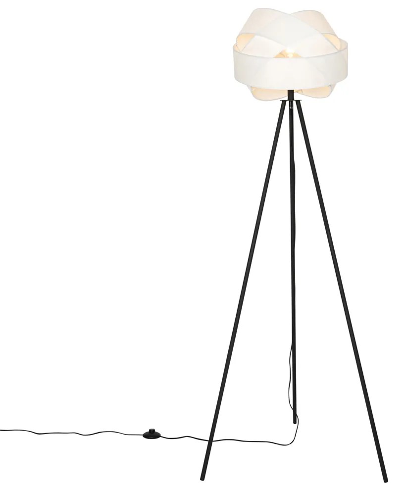 Lampă de podea modernă albă - Pânză