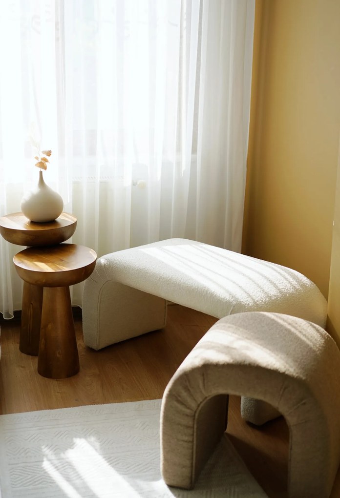 Taburete Naos Bench (alb). 1087818