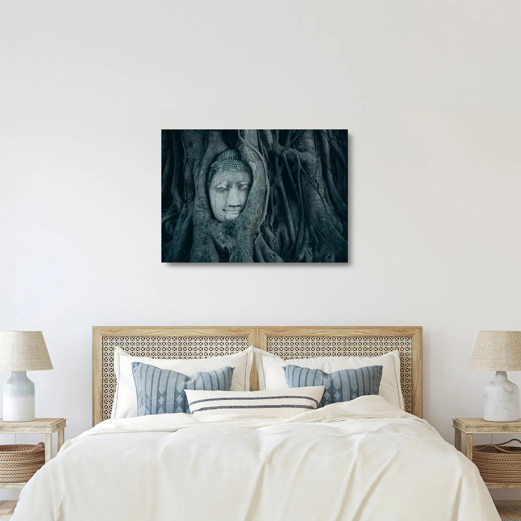 Tablou pe sticlă - Fața Thailandeză (70x50 cm)