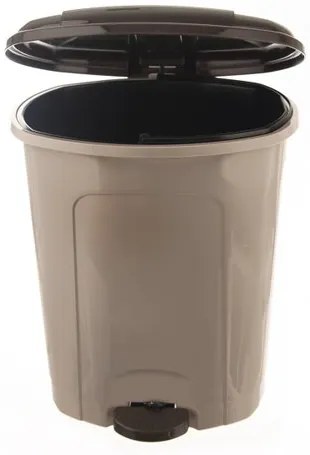 Coș de gunoi cu pedală Orion 30 l, maro, 30 l