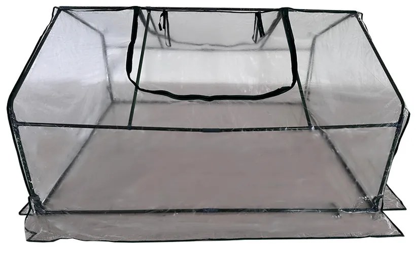 Folie pentru pat germinativ 180x140x94 cm transparentă