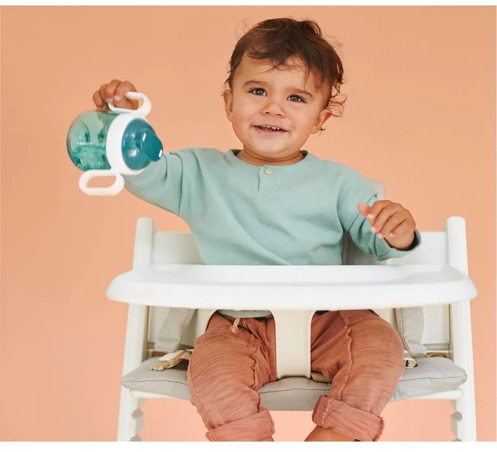 Cană pentru copii verde-deschis din tritan 200 ml Little farm – Mepal