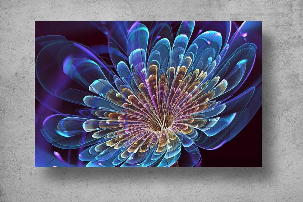 Tapet Premium Canvas - Petalele florii abstract