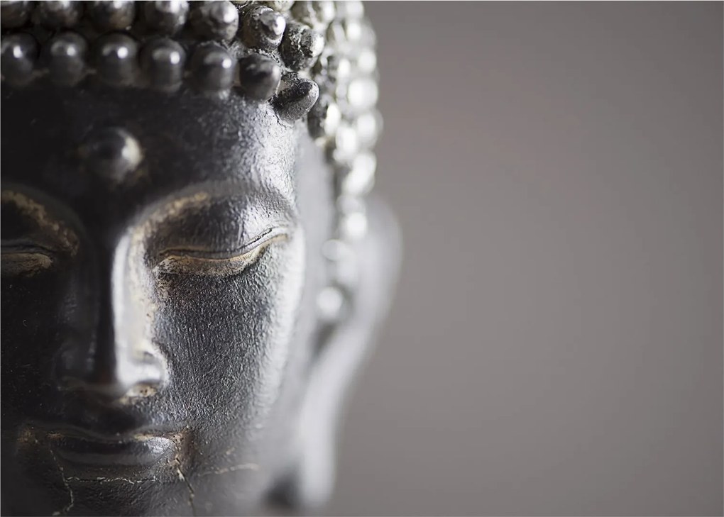 Tablou pe sticlă - Statuia lui Buddha (70x50 cm)